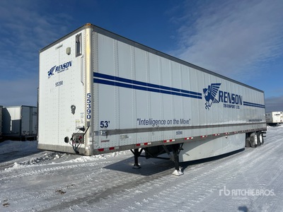 2020 Manac 92253A811 53 ft x 102 in T/A Van Trailer