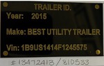 Serial Number / VIN