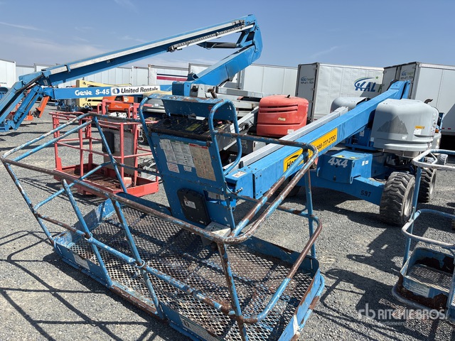 2016 Genie S-40 4WD Diesel Telescopic Boom Lift | Ritchie Bros. Auctioneers