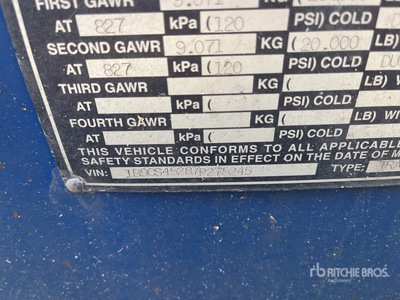 2007 Boydstun ST9100SA/4HD T/A Car Carrier Trailer (Inoperable)