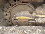 Undercarriage with Left Track Tensioner