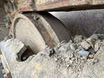 Undercarriage with Left Front Idler