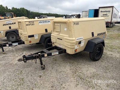 2019 Doosan P185WD0-T4F 185 cfm Mobile Compresor de aire