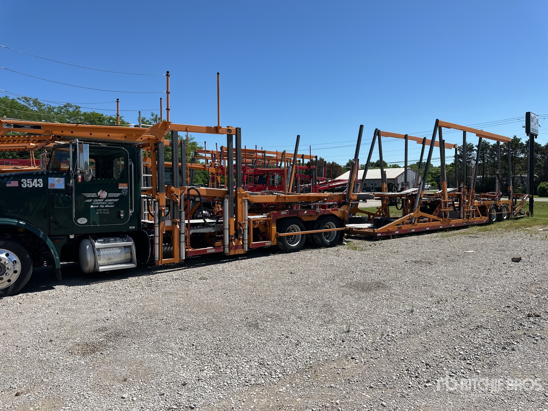 2012 Cottrell CX-11HCSSUV4 T/A Car Carrier Trailer