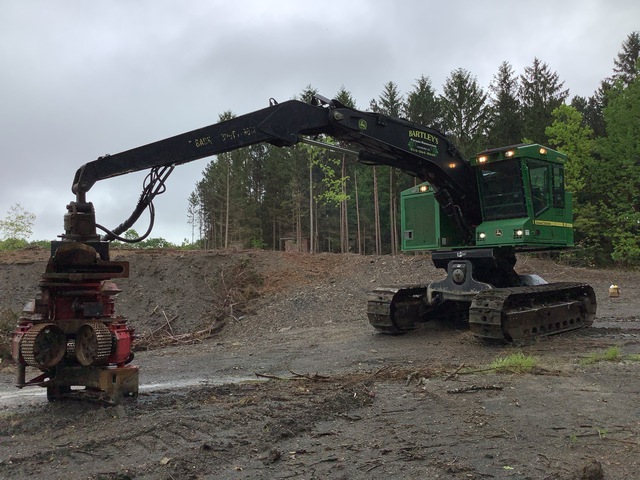 2013 John Deere 759JH Leveling Track Feller Buncher 2013 John Deere 759JH Leveling Track Feller Buncher