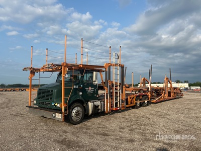 1998 International 8100 6x4 Car Carrier Truck