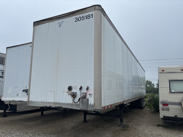 2010 Vanguard VXP 48 ft x 102 in T/A Van Trailer