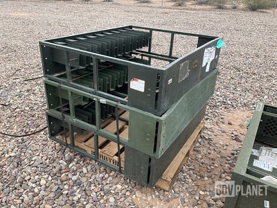 (3) Small Arms Storage Racks