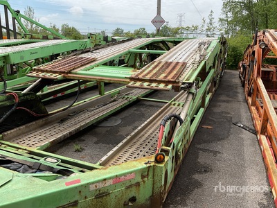 2009 Delavan 6000CL T/A Car Carrier Trailer