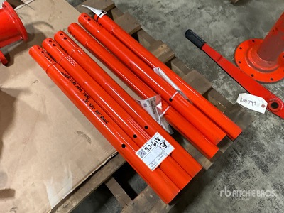 Quantity of (6) Sitrex Inner Tine Arm Tubes Varios (Unused) - Fits SR 420 Rotary Rake