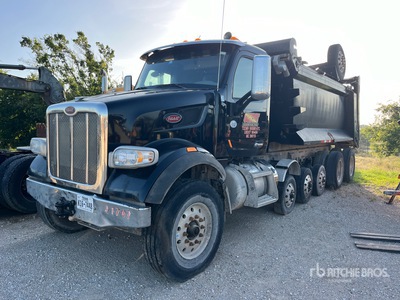 2017 Peterbilt 567 14x4 Five Axle Dump Truck (Inoperable)