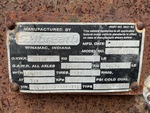 Serial Number / VIN