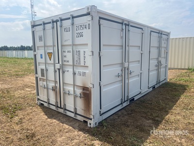 2025 20 ft Standard Multi-Door Open-Sided Contenedor de almacenamiento