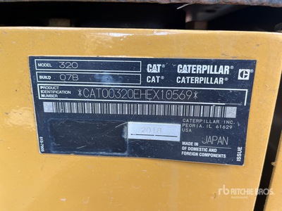 2018 Cat 320 Excavadora de Cadenas