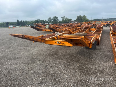2003 Delavan Lowboy 200 T/A 4 Car Open Car Carrier Trailer