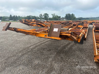 2003 Delavan Lowboy 200 T/A 4 Car Open Car Carrier Trailer