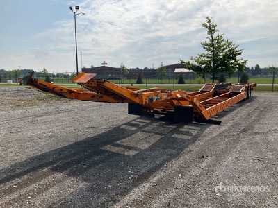 2003 Delavan Lowboy 200 T/A 4 Car Open 自動車輸送トラック