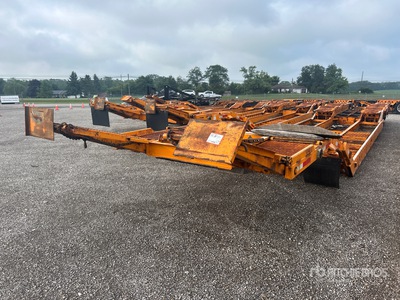 2003 Delavan Lowboy 200 T/A 4 Car Open Car Carrier Trailer