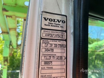 1999 Volvo WAH 6x4 Car Carrier Truck (Inoperable)