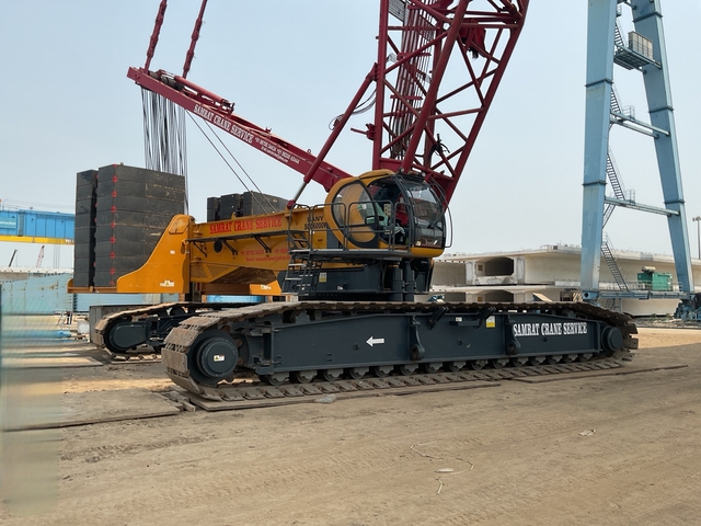 2015 Sany SCC600WE Lattice-Boom Crawler Crane