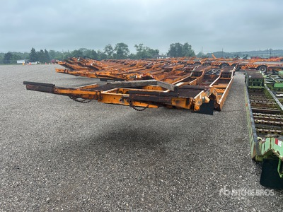 2005 Delavan Lowboy 200 T/A 4 Car Open Car Carrier Trailer