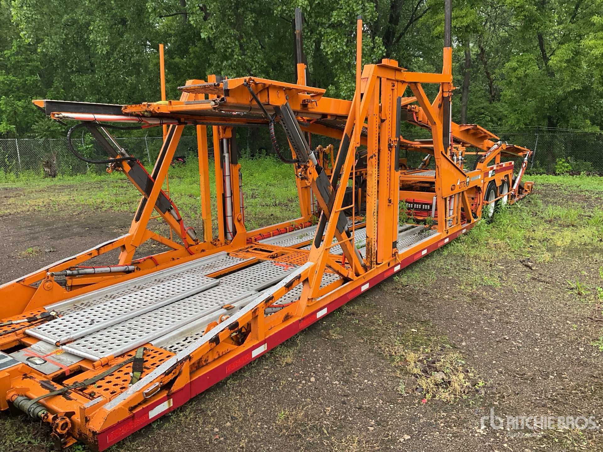 2000 Cottrell CS12M3/5HD T/A Remorque pour transport d'automobiles
