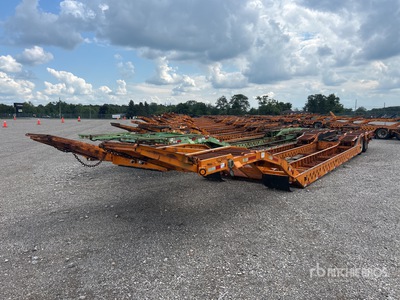 2005 Delavan Lowboy 200 T/A 4 Car Open Autotransport Anhänger