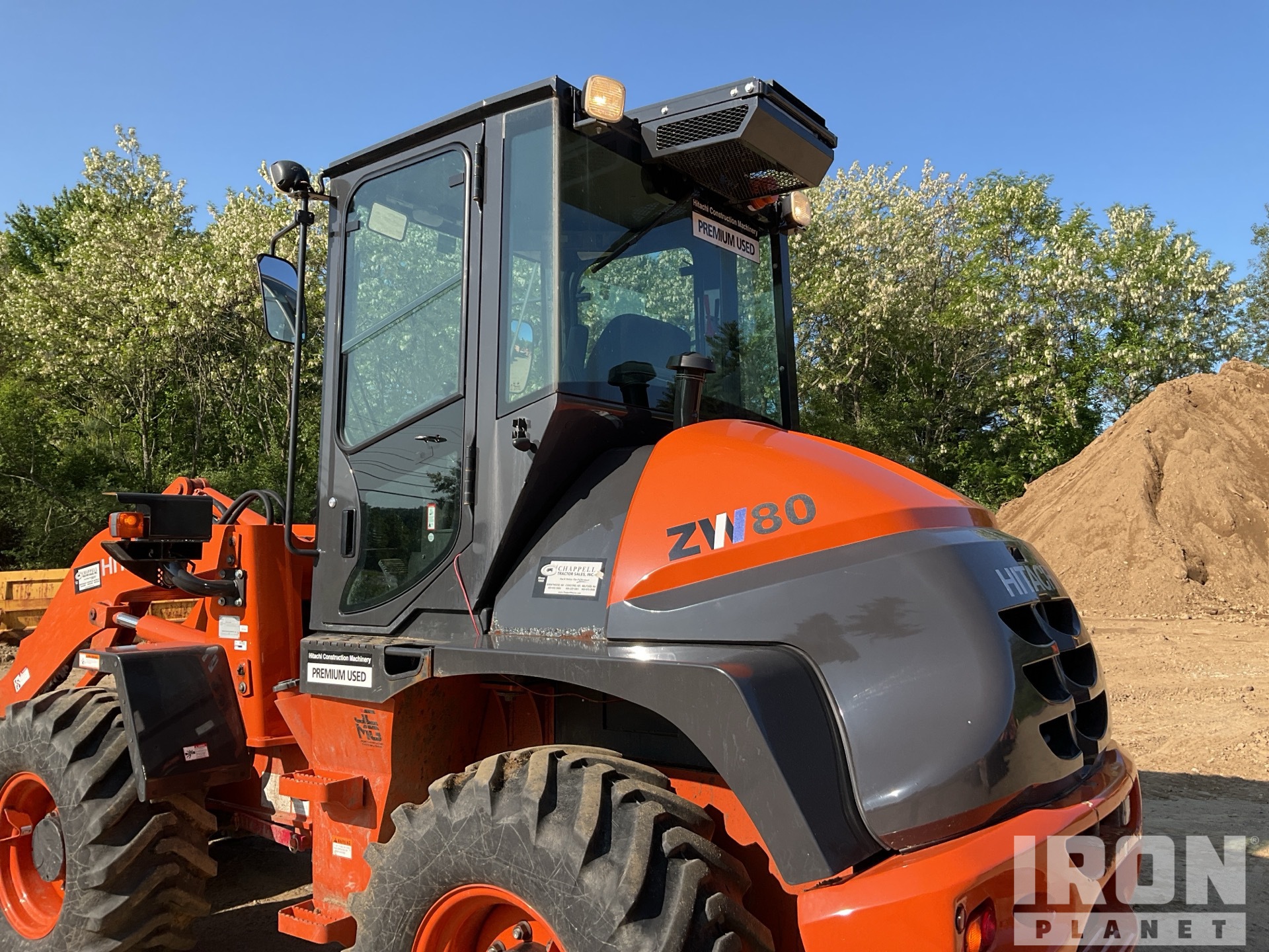 2023 Hitachi ZW80-5B Wheel Loader in Concord, New Hampshire