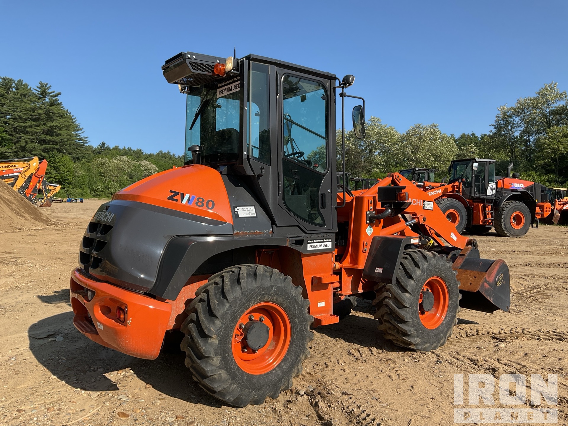 【HACHI】 2023 Hitachi ZW80-5B Wheel Loader in Concord, New Hampshire