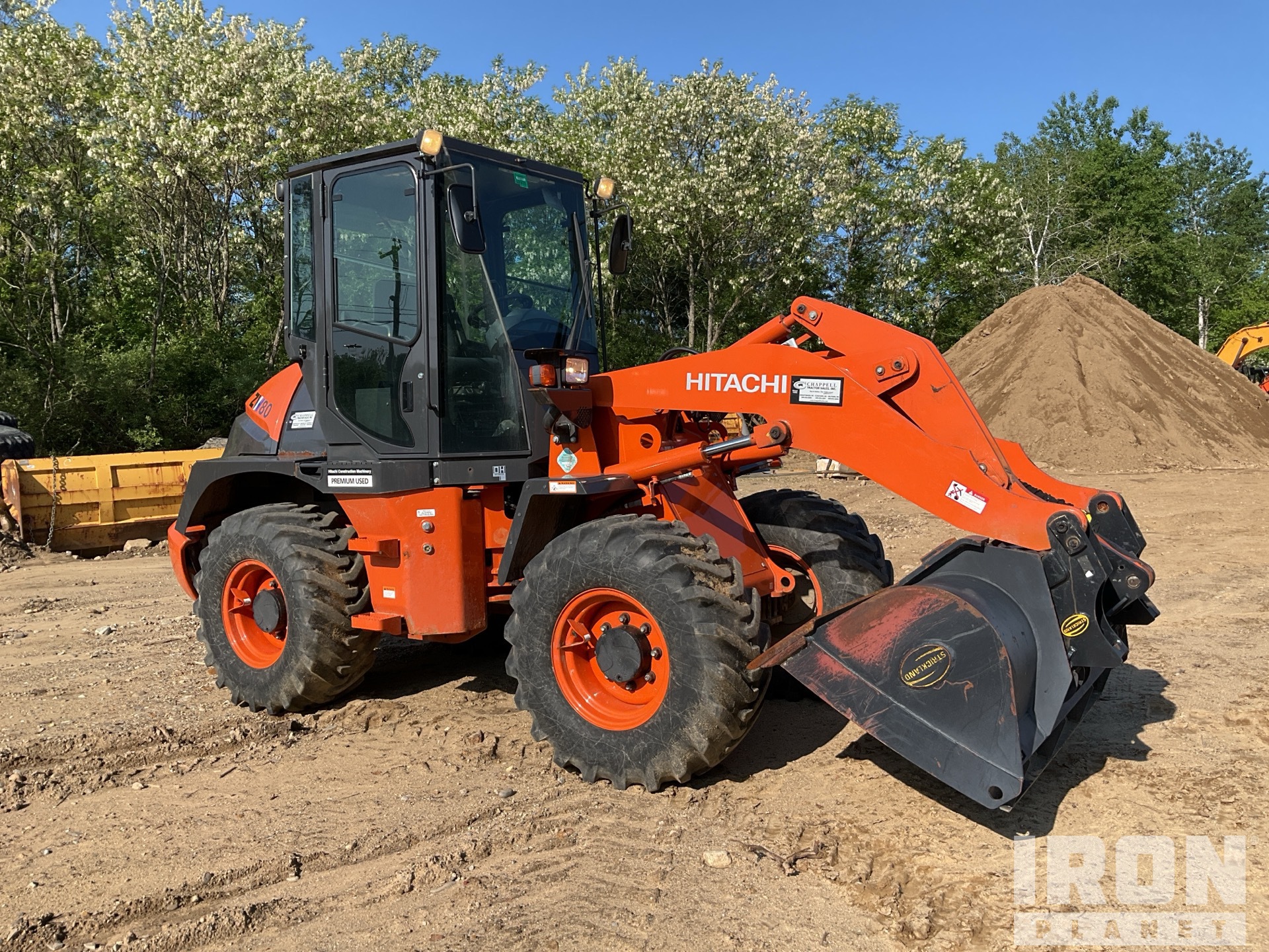 2023 Hitachi ZW80-5B Wheel Loader in Concord, New Hampshire
