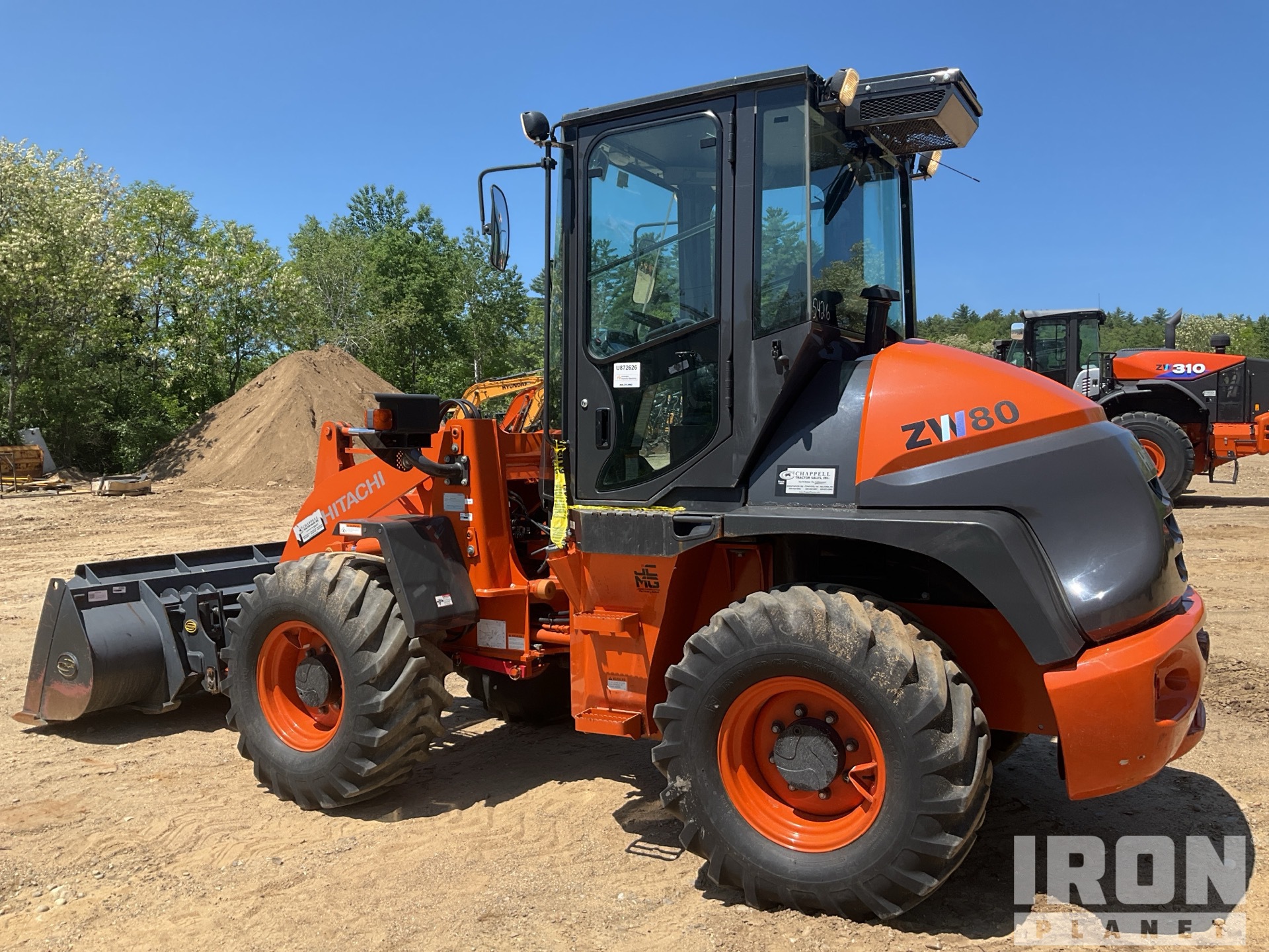 2023 Hitachi ZW80-5B Wheel Loader in Concord, New Hampshire