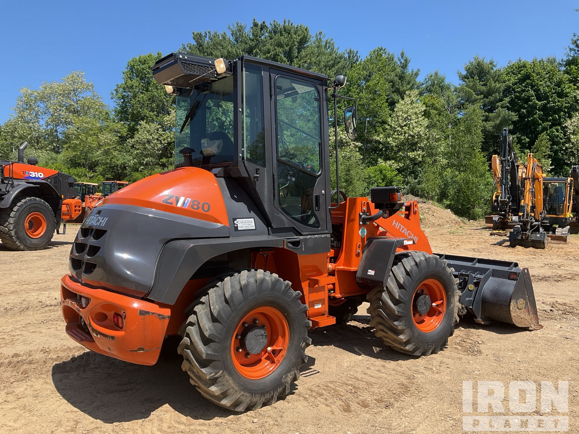 2023 Hitachi ZW80-5B Wheel Loader in Concord, New Hampshire