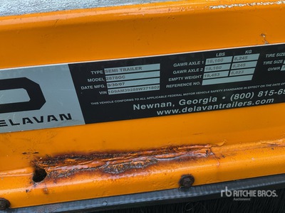 2008 Delavan 2878GS T/A Remorque pour transport d'automobiles