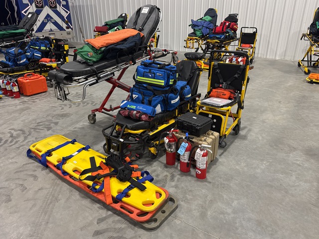 Stryker Ambulance cot/ stretcher Medical Kits and Bags