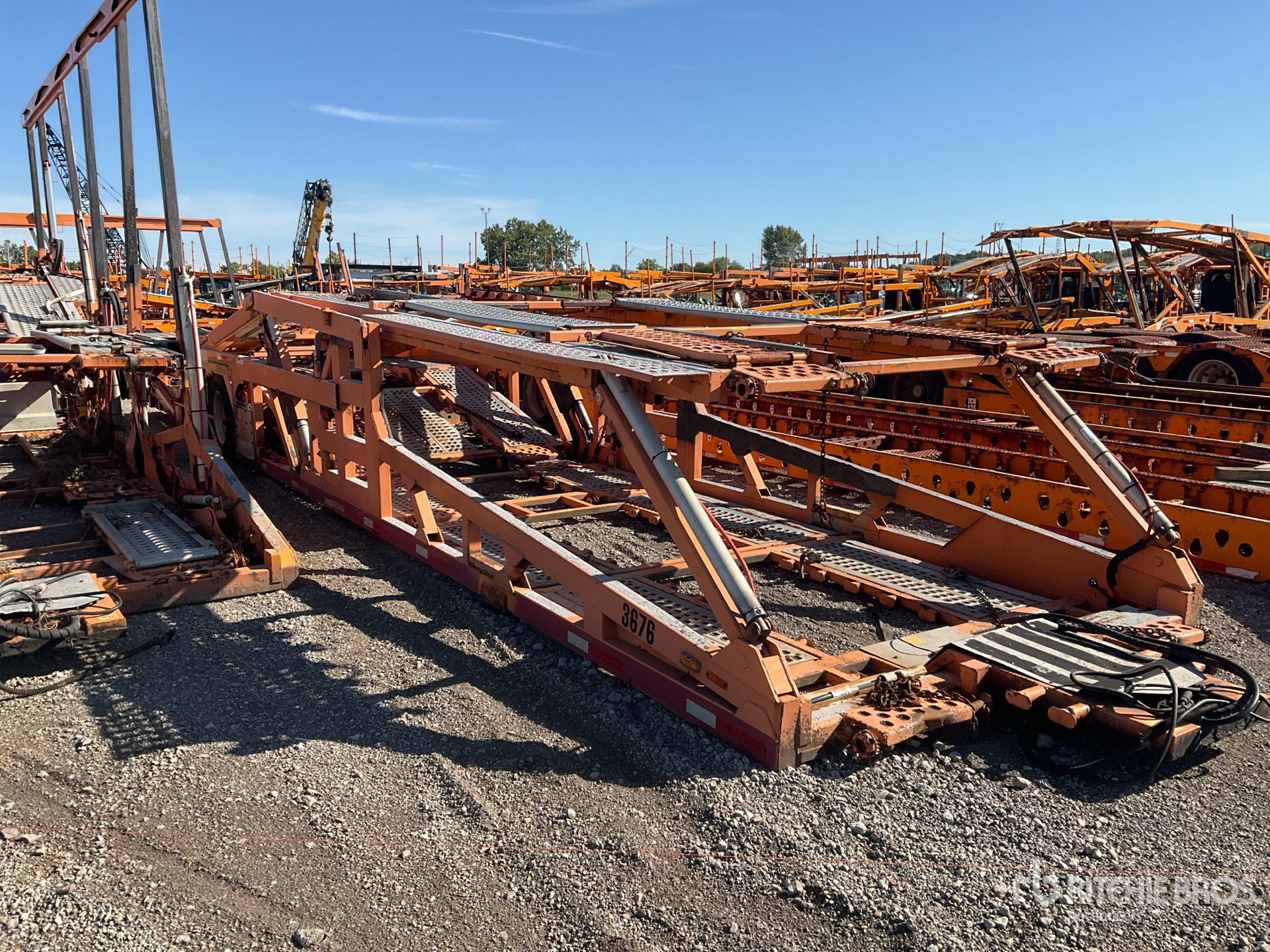2014 Cottrell CS-6SD T/A Car Carrier Trailer
