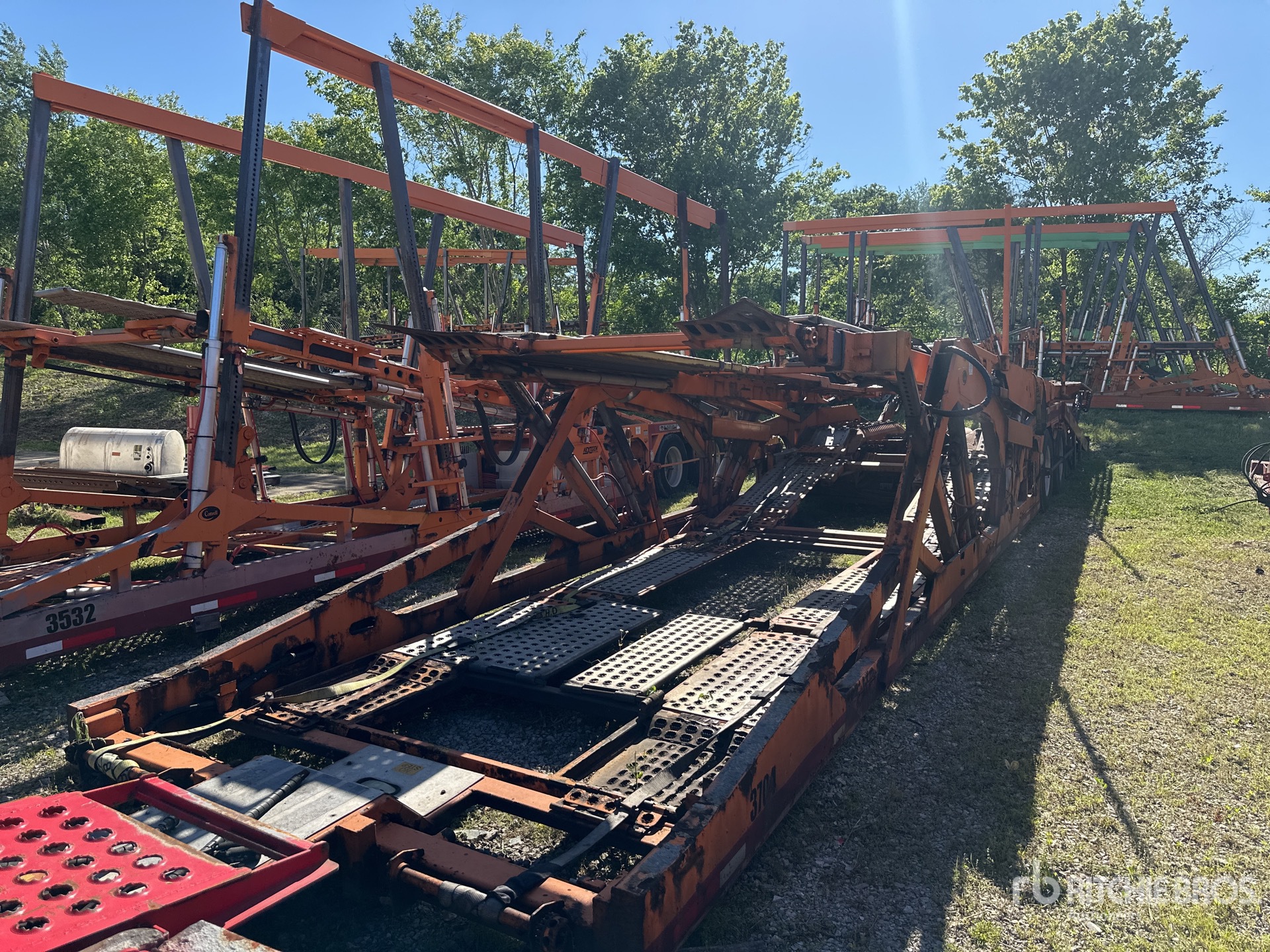 2014 Cottrell CX-09LST T/A Car Carrier Trailer (Inoperable)