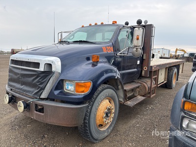 2006 Ford F-650 XL 4x2 Flatbed Truck (Inoperable)