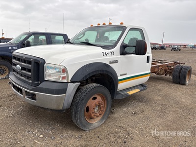 2007 Ford F-550 XL 4x4 Cab and Chassis