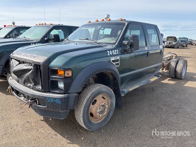 2008 Ford F-550 XL 4x4 Crew Cab Cab and Chassis (Inoperable)
