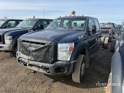 2012 Ford F-550 XL 4x4 Crew Cab Cabina y chasis