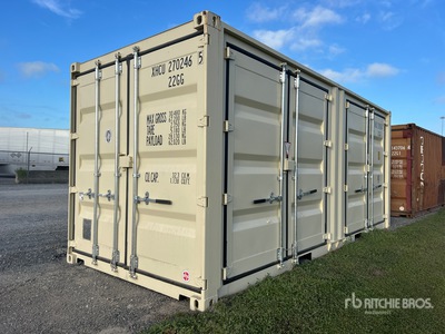 2025 20 ft Standard Multi-Door Storage Container