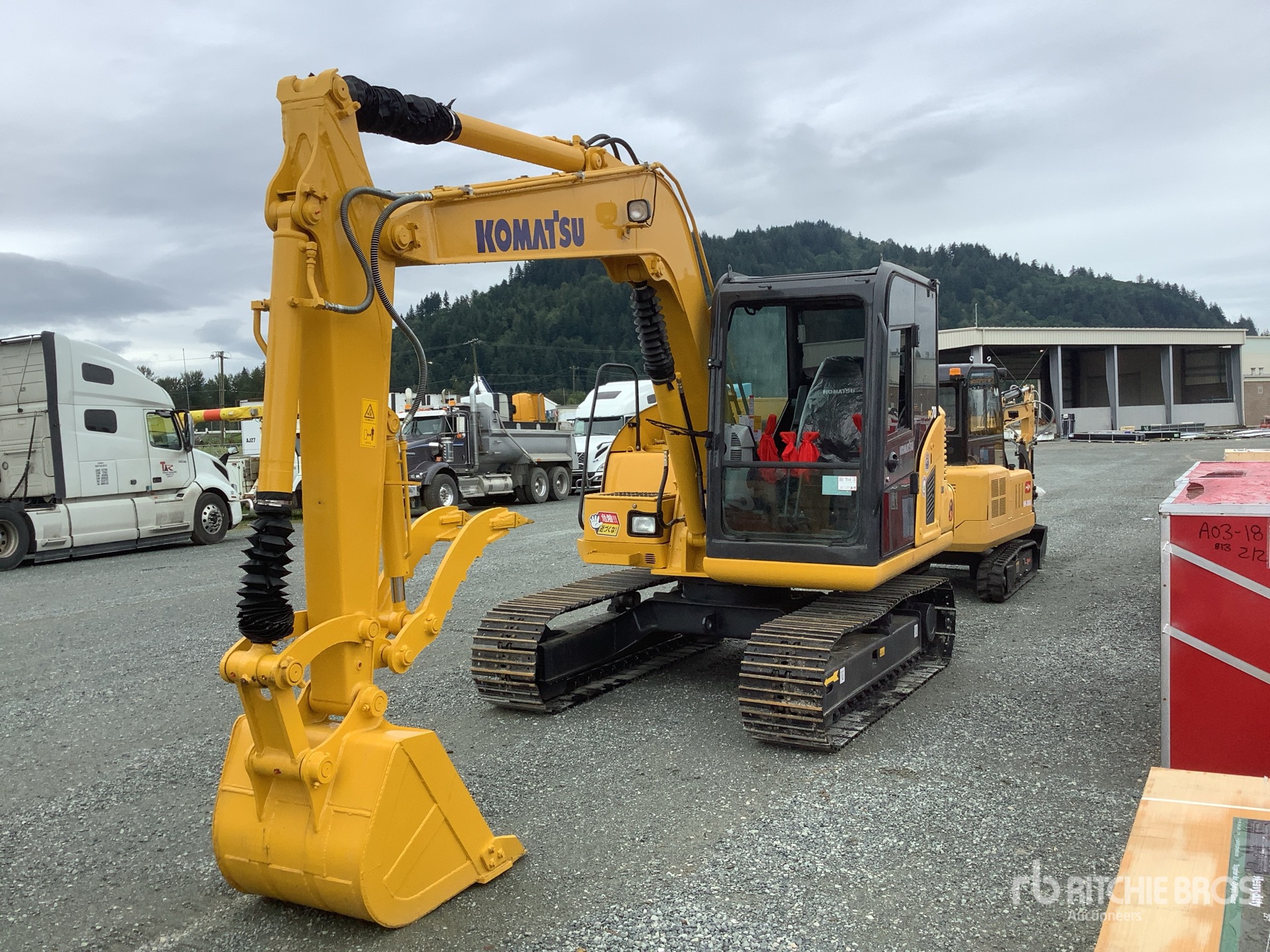 Komatsu PC70-8 Mini Excavator