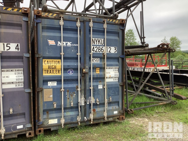 2008 40 ft High Cube Storage Container in Conklin, New York, United ...