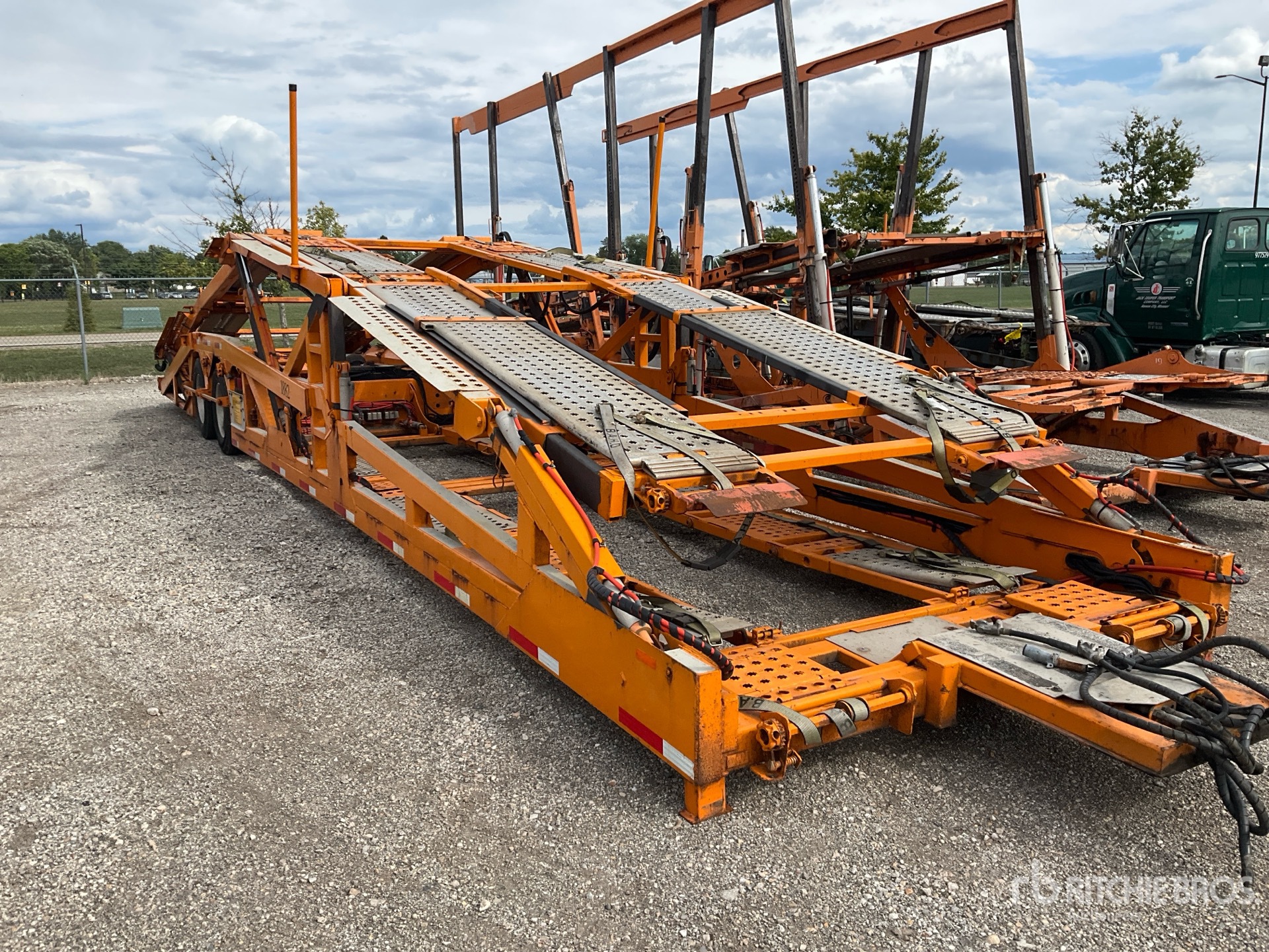 2007 Cottrell C-9LS/3HD T/A Car Carrier Trailer