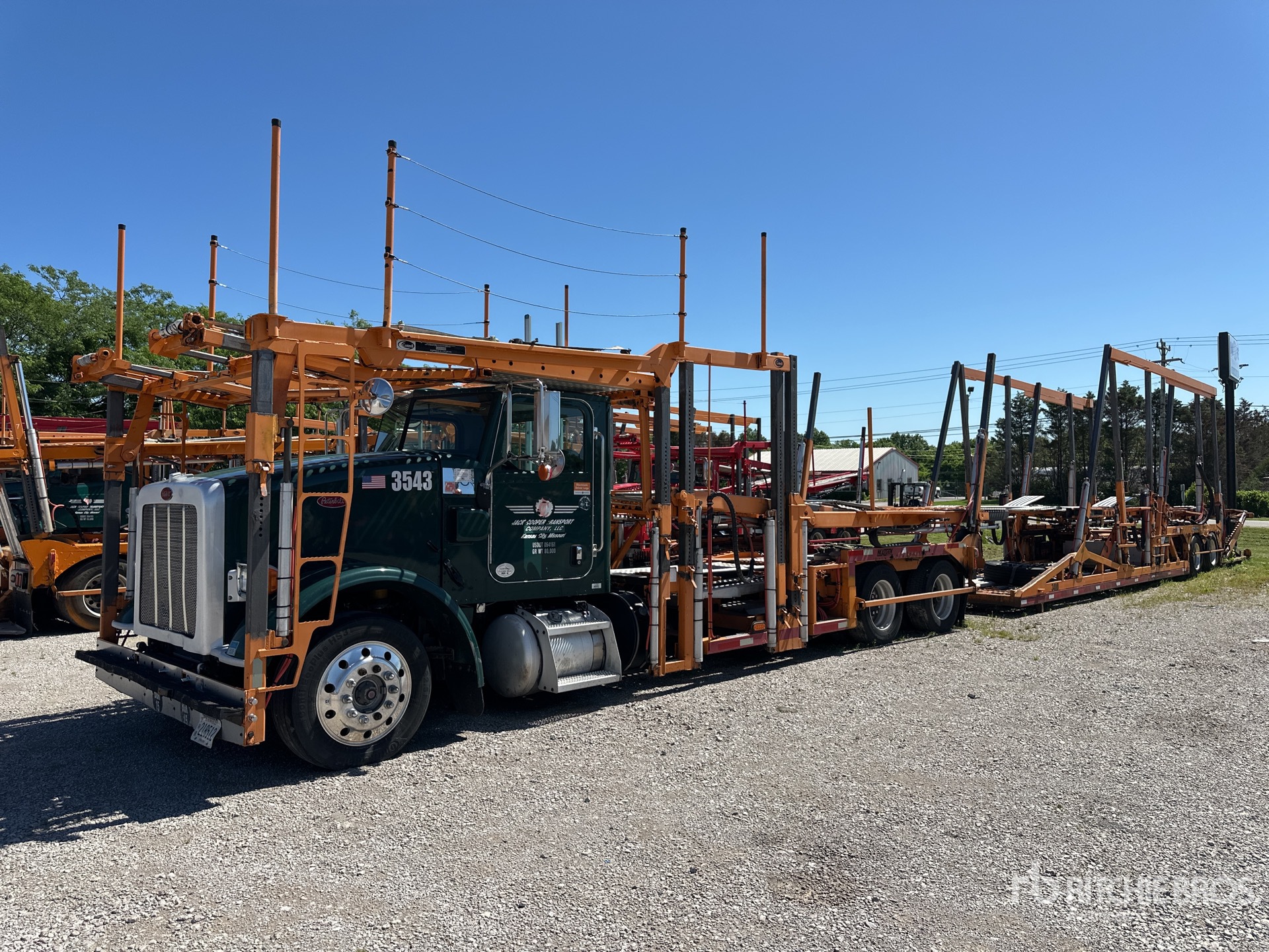 2014 Peterbilt 365 6x4 Car Carrier Truck