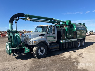 Vac-Con V312LHAD on 2009 International SF525 6x4 Sewer Cleaner Truck