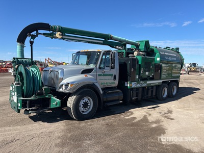 Vac-Con V312LHAD on 2009 International SF525 6x4 Écureur d'égout monté sur camion