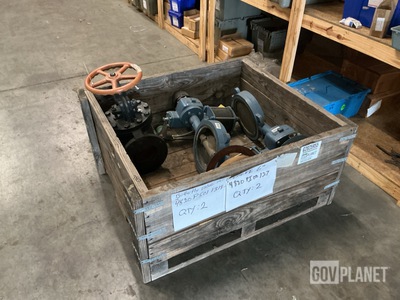 (2) DeZurik 9384742 Control Valves & (1) 6" Valve
