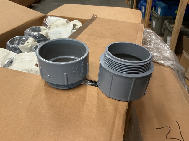 (173) 3" Electrical Conduit Adapters