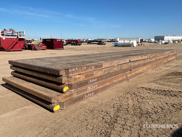 Quantity of (5) 8 ft x 40 ft Rig Mats | Ritchie Bros. Auctioneers